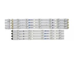 SAMSUNG UE43KU7000, UE43MU7000U LED BAR , V6DU-430DCA-R2, V6DU-430DCB-R2, BN96-39781A , BN96-39782A , LM41-00269A, LM41-00268A