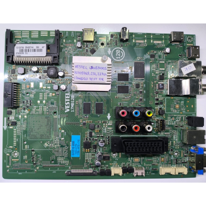 VESTEL 43UB9300, 17MB120 (23441312) ANAKART RESİMLERİ VESTEL 43UB9300, 17MB120 (23441312) ANAKART.JPG