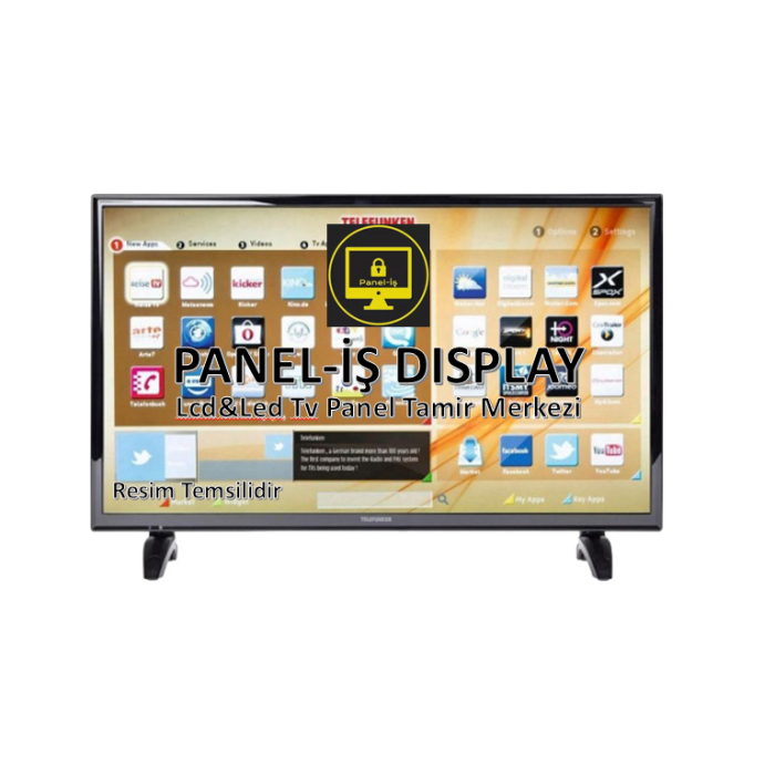 TELEFUNKEN 50TU7560UA LED TV PANEL RESİM