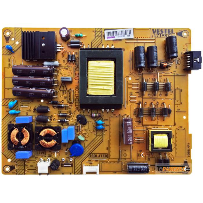 VESTEL 3D SMART 42FA8200 17IPS71,23257900 POWER BOARD.JPG